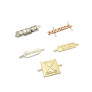 Accessoires, petites étiquettes métalliques personnalisées, logos pour sacs - Product Image 5