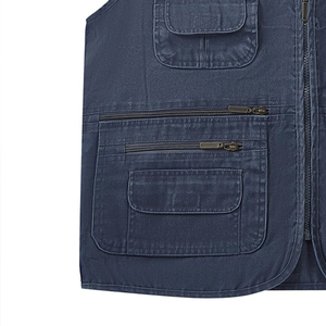 Nuevo Diseño, Chaleco Táctico Casual de Invierno para Hombre, Diseño Personalizado, Múltiples Bolsillos, Transpirable, Servicio OEM, Chaleco Cargo - Product Image 5