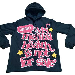 Sudadera con Capucha de Felpa 100% Algodón para Hombre, de la Mejor Calidad, Diseño Sólido, Teñido Liso, Impresión Personalizada, Transpirable, Corte Holgado - Product Image 1