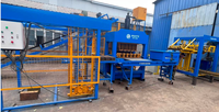 WT10-10 Vente directe usine Machine automatique de fabrication de briques de ciment sans cuisson, écologique, hydraulique, à commande PLC, avec moteur et pompe |