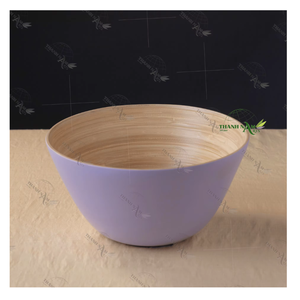 Tazones de Bambú Ecológicos Personalizados, Diseño Clásico Desechable para Fiestas y Uso Doméstico, Combina Belleza Natural con Funcionalidad, Vietnam - Product Image 1