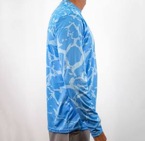 Chemise de pêche pour homme, disponible en gros, entièrement personnalisable, respirante et confortable. - Product Image 3