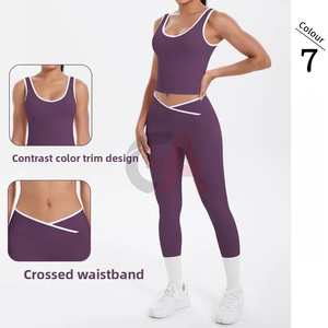 Ensemble de yoga pour femmes 2026 – Nouveau design, haute élasticité, léger, séchage rapide, vêtements de sport personnalisés en gros - Product Image 1