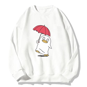 Sweat-shirt à capuche pour femmes, nouvelle qualité, Gintama Elizabeth, sweat-shirt à capuche avec motif Kawaii, sweat-shirt à col rond, sweat-shirt à capuche avec imprimé canard mignon - Product Image 2