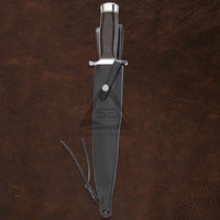 Beliebte Neue Bowie-Messer aus Edelstahl mit Holzgriff, DIY Anpassbare Größe, Leichtgewichtig, OEM Private Label, Hochwertig