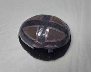 Prótesis Capilar Masculina Sky Light de Cabello Humano Remy, Prótesis Capilar India Taz Hair BD con Encaje Frontal y Ondas Profundas y Ondas de Agua para Hombres - Product Image 6