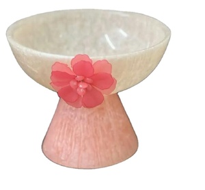 ชามเรซินสีฟ้าน้ำทะเลขนาดใหญ่อีพ็อกซี่ที่สวยงามพร้อมเกล็ดและสำเนียงทองสำหรับตกแต่งบ้านไอเดียของขวัญชามตกแต่ง - Product Image 1