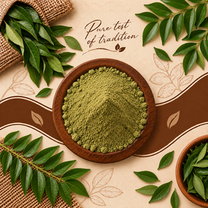 Hojas de Curry Indias Secas, Hierba Natural para Sazonar, Mezclas de Especias, Fabricación de Alimentos, Aplicaciones Culinarias y Venta al por Mayor - Product Image 1