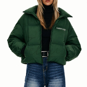 Custom Color Women Puffer Jacket Fashion Clothing Women Puffer Jacket Windproof Women Puffer Jacket - Product Image 5