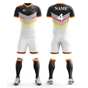 Camiseta de Fútbol con Pantalones Cortos, Uniforme de Fútbol con Logotipo Personalizado, Ropa de Práctica, Nombre del Equipo, Números, Conjuntos de Uniformes de Fútbol Antibacterianos - Product Image 4