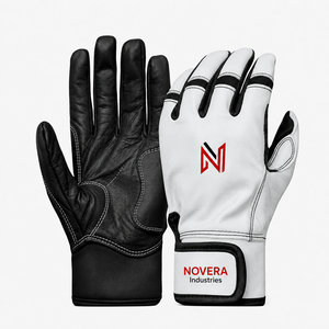 Youth Adult Professional Premium Leather <b>Baseball</b> Batting <b>Gloves</b> Anti-Slip Palm Lightweight Design <b>Baseball</b>/Softball - Product Image 6