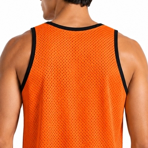 Custom <b>Men's</b> <b>Mesh</b> Tank <b>Top</b> Breathable <b>Mesh</b> Comfort Fit Custom Made Active Style Sports Vest Premium Quality For <b>Men</b> Wear - Product Image 6