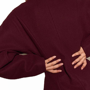 Nouveau Blazer Long Femme à Boutonnage Simple, Manches Bouffantes, Veste Unie pour Bureau, OEM ODM Personnalisé, Mode 2026, Vente en Gros - Product Image 6