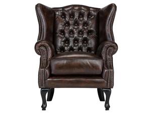 Sillón de Cuero Marrón de Lujo con Sofá Esquinero en Forma de L Acolchado, Inflable y Ajustable para Sala de Estar Moderna - Product Image 1