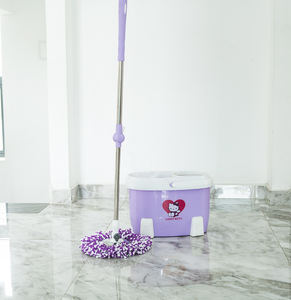 Mopa Mágica al por Mayor con Sistema de Escurrido Fácil, Kit de Limpieza de Suelos 360, Mango Telescópico de Microfibra, Cubo de 14L - Product Image 4