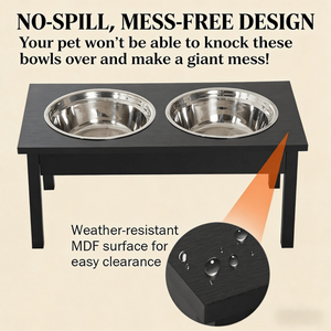 Mobiletto Contenitore con Ciotole e Distributore di Cibo per Animali Domestici - Comodo e Pratico per i Tuoi Amici Pelosi - Product Image 5