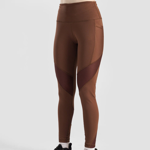 Leggings Deportivos de Yoga para Mujer, Personalizados con Estampado Digital, Cintura Alta, Efecto Push-Up, 220g, Poliéster y Spandex, Compresión, Color Sólido - Product Image 3