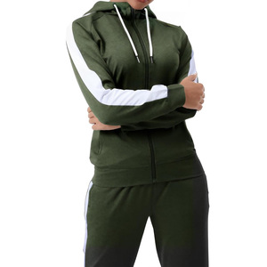 Chándal ligero para mujer, chaqueta y pantalones personalizables, ropa deportiva elástica para gimnasio, ejercicio y entrenamiento diario. - Product Image 5