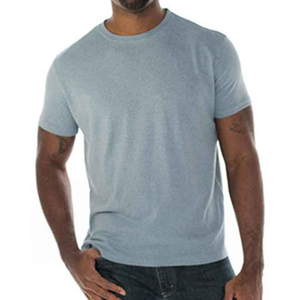 T-shirts pour hommes en jersey tricoté, col rond, légers, en coton respirant, à séchage rapide, manches courtes, coupe classique, décontractés pour tous les jours - Product Image 2