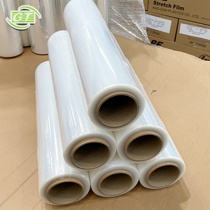 Film étirable protecteur en PE LLDE de 10 microns, granulés de plastique polyoléfine souple pour l'emballage et la manutention industriels - Product Image 4