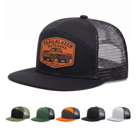 Casquettes Trucker en Maille Camouflage à 7 Panneaux avec Logo Personnalisé Richardson 168 958 à Visière Plate