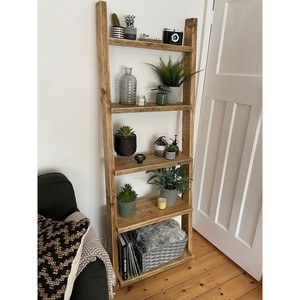 <b>Rustic</b> Ladder <b>Shelf</b> Made from Reclaimed Wood - Wholesale B2B - Product Image 2