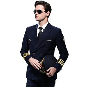 ชุดเครื่องแบบนักบิน ชุดเครื่องแบบการบิน ชุดนักบินสำหรับกัปตัน - Product Image 2