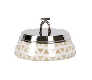 Casserole en acier inoxydable avec couvercle et support, bol isotherme, réchaud de buffet, récipient de stockage alimentaire - Product Image 2