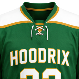 Ensemble de maillots de hockey sur glace personnalisés à marque privée, tissu en maille respirant et anti-humidité, nom et numéro de l'équipe, faible MOQ, Pakistan - Product Image 5