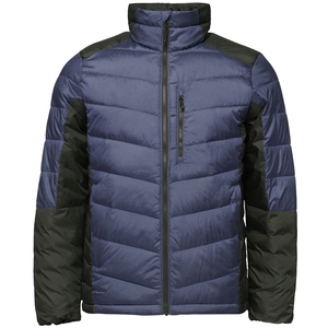 Chaqueta Acolchada con Cuello Alto para Hombre, Chaqueta de Invierno Cálida y Aislante, Chaqueta Ligera con Cierre Completo para Clima Frío, Informal para Exteriores - Product Image 6