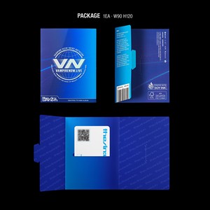 ENHYPEN 7ème mini-album [THE SINVANISH] (Version Weverse Albums) Album de cartes photo en plastique et papier K-Pop YG Black Pink Cadeau pour tous les âges - Product Image 1