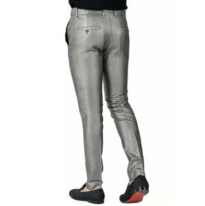 Pantalones de Lona Rectos y Transpirables RABUSH SPORTS, de Cintura Media, Formales, para Negocios, Bodas, Oficina, 100% Algodón, con Cierre - Product Image 1