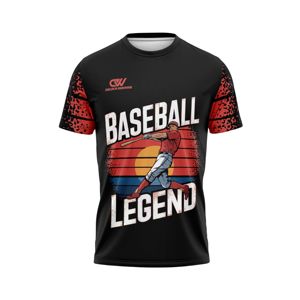 Wholesale Custom Sublimation Printing Design Crew Neck Baseball Practice Jersey Breathable Moisture Wicking Quick Dry Polyester - Product Image 1