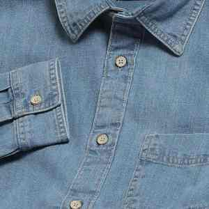 Camisa de Mezclilla para Hombre de la Mejor Calidad, Diseño Único, Color Personalizado, Manga Larga, Camisa de Mezclilla Moderna y Vintage - Product Image 6