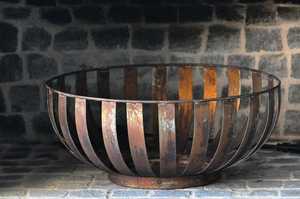 Portable Steel <b>Fire</b> <b>Pit</b> Bowl Outdoor Garden Bonfire <b>Pit</b> with Stand for <b>Camping</b> Patio Backyard - Product Image 1