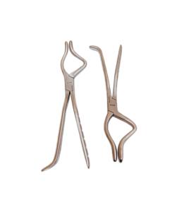 Juego de fórceps Rowe para desimpactación maxilar, derecha e izquierda, para osteotomía de Le Fort, mobilización maxilar y procedimientos de cirugía de mandíbula - Product Image 4