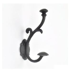 Industrial Rustic Metal Wall <b>Hook</b> Heavy Duty Iron Coat <b>Hook</b> Vintage Style Decorative Wall Hanging Storage <b>Hook</b> - Product Image 1