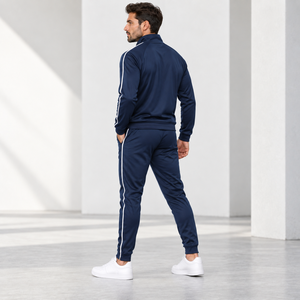 Chándal Deportivo Personalizable Midnight Core Unisex con Cremallera Completa, de Poliéster, para Equipos, con Opciones de Logotipo y Bolsillos Laterales - Product Image 3