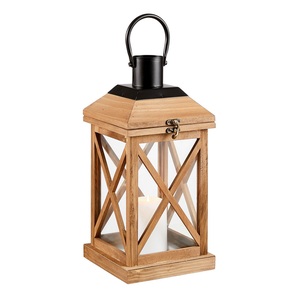 Nouvelle Arrivée : Lanterne Suspendue en Bois et Métal pour Décoration d'Éclairage Domestique, Mariages et Noël – Taille Personnalisable - Product Image 6