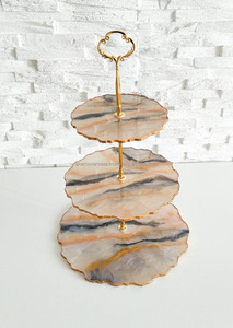 Luxury Resin <b>Cake</b> <b>Stand</b> Elegant Dessert Display <b>Stand</b> for Wedding and Events - Product Image 3