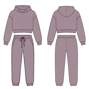 Men’s Jogger Tracksuit Set Casual Sports <b>Jacket</b> and Jogger Pants 2 Piece Athletic Wear Custom Printed Sportswear - Product Image 2