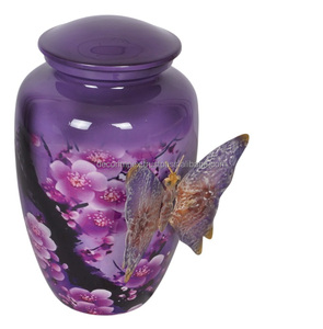 Premium Antique Decorative Metal Cremation Urn <b>Memorial</b> Urn Durable with Polished Design at wholesale price - Product Image 5