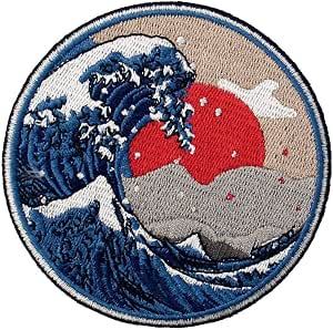 Parche Bordado Ecológico Personalizado con Diseño de Astronauta en la Superficie Lunar, Forma Circular, Tela de Lona, Insignia Decorativa para Regalos - Product Image 2