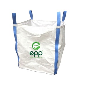Vietnam Eco-Friendly PP Tubular Big Bag Jumbulk 1100lbs-4400lbs Tote Bag 4 Loops Embalaje FIBC Bolsas 2200lbs 3300lbs Opciones - Product Image 1