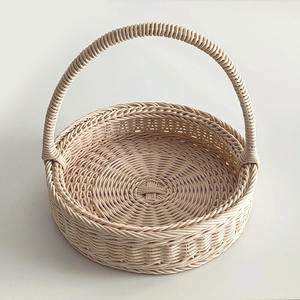 Cestas de mimbre para almacenamiento, venta al por mayor, cestas vacías para regalos de flores, envío rápido - Product Image 4