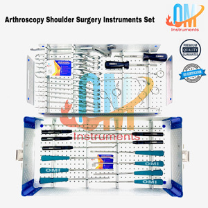 Ensemble complet d'instruments d'arthroscopie de l'épaule – Kit d'instruments chirurgicaux orthopédiques pour interventions arthroscopiques de l'épaule |   OLDMED - Product Image 4
