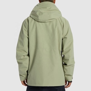 Veste d'extérieur pour homme, coupe-vent, imperméable, de qualité supérieure, pour le ski et la neige, randonnée en montagne, couleur unie - Product Image 4