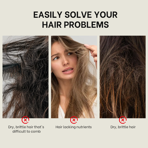 Huile Capillaire d'Argan Sans Rinçage 100% Naturelle Nourrissante Sous Marque 100ml, Lisse, Hydratante, Répare les Cheveux Abîmés pour un Soin Quotidien - Product Image 2