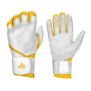 High Grip <b>Baseball</b> Batting Gloves With Sweat Absorbing Material Adjustable Wrist Closure And Breathable Palm Support Design - Product Image 5