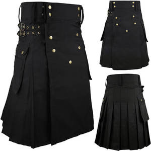 Kilt Utilitaire Écossais Moderne 2026 pour Hommes avec Poches Cargo – Vente en Gros de Kilt Traditionnel Personnalisé - Product Image 4